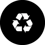 icona riciclato